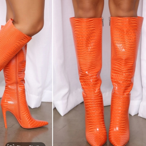 Beautiful fall color boots - Picture 2 of 8